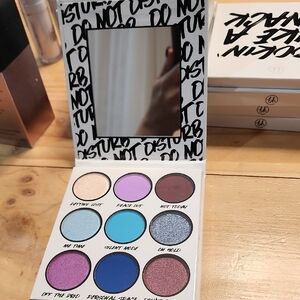 Makeup Revolution Eyeshadow Palette - Blue, Purple, Brown